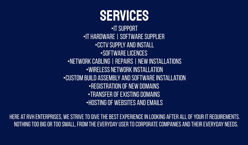 our services